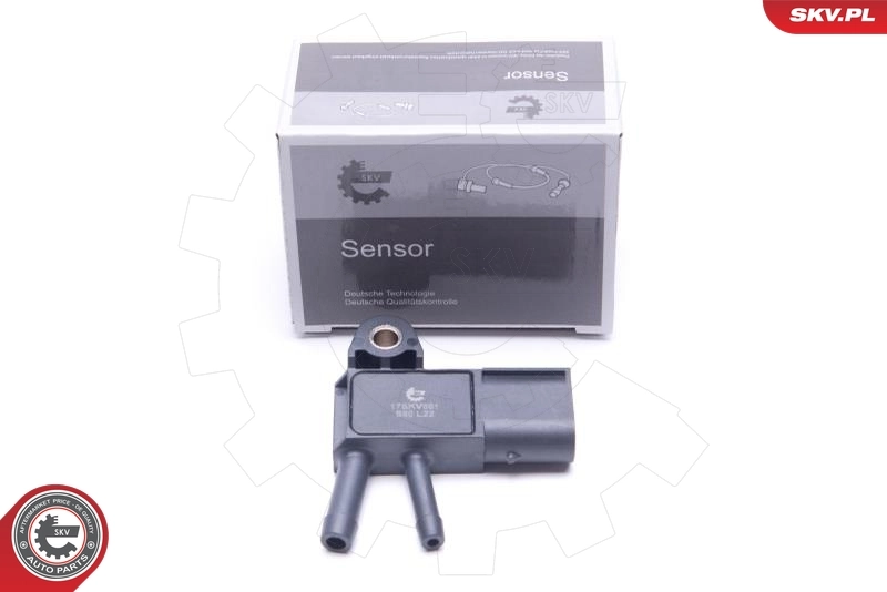 Sensor, exhaust pressure